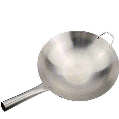 Wok de acero inoxidable de 43 cm miniatura 4