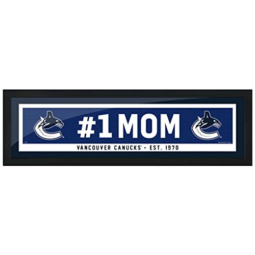 Vancouver Canucks #1 Mom 6x22 Frame