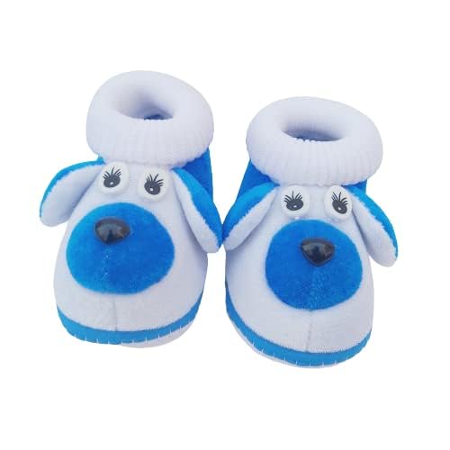 Premium Soft Velvet Booties For Baby boy & girl
