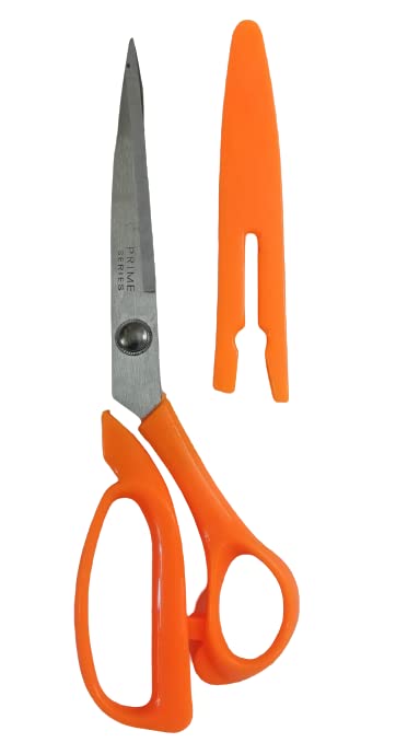 Beauty Tool Multipurpose Big Scissors for Heavy Use in Office, Home, Kitchen, School, Art & Craft sharp Stainless Steel Blades | Pack Of 1 | (Color May Very)