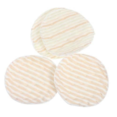 JOINPAYA 4 Piezas mamarios Almohadillas Reutilizables Almohadillas Lavables Cojines para Lactancia Almohadillas de Lactancia Almohadillas de algodón para el cojín de