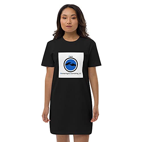 Organic Cotton t-Shirt Dress Black