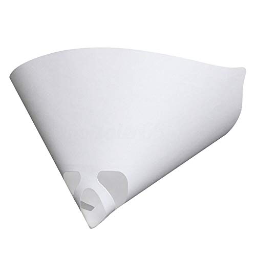 PoeHXtyy 50PCS Micron Papier crépines crépines Coniques Filtre Pointe de Papier en Nylon Maille cône Filtre Tamis pour Peinture, Automobile Cover