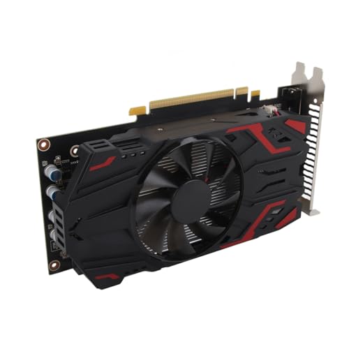 Scheda Grafica GTX550Ti, Scheda Grafica da Gioco per Computer Desktop da 4 GB 128BIT GDDR5 3400MHZ, PCIE 2.0, Supporto DirectX11 - Scheda video - Immagine 2
