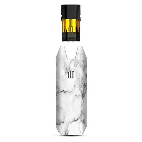 IT'S A SKIN Decal Vinyl Wrap Compatible with STIIIZY BIIIG Big TM Premium Vaporizers Sticker Sleeve Cover | Vape Stickers Skins Cover| Grey and White Marble Panel
