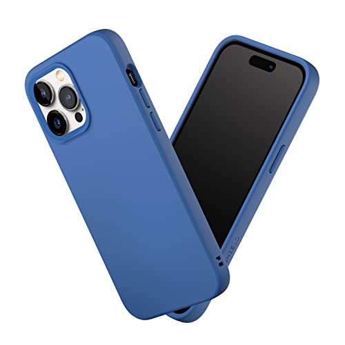 RhinoShield Case Compatible with [iPhone 14 Pro Max] | SolidSuit – Shock Absorbent Slim Design Protective Cover with Premium Matte Finish 3.5M / 11ft Drop Protection – Cobalt Blue