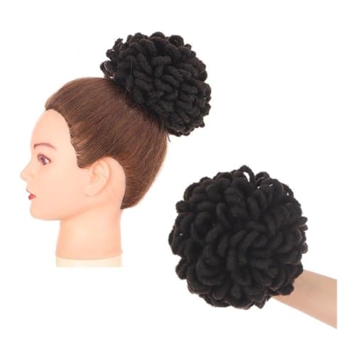 Alltag Dreadlocks Dutt Afro Puff Kordelzug Pferdeschwanz Haar...