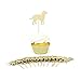 Labrador Retriever Cupcake Toppers | Handmade Pack of 12 | Yellow Lab Birthday Party Decor | British Lab
