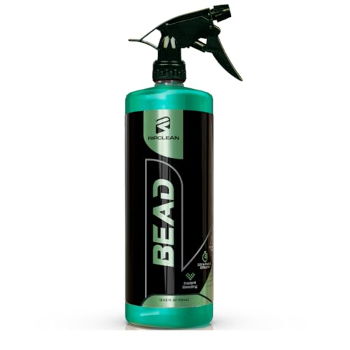 Image of Ripclean Bead - 16OZ, Hydrophobic Ceramic Spray On, No Buff, Coating for Cars and Vehicles - High Gloss Solutions for Car Paint Wheels and Glass - Spray On, Rinse Off Easy DIY Use Formula