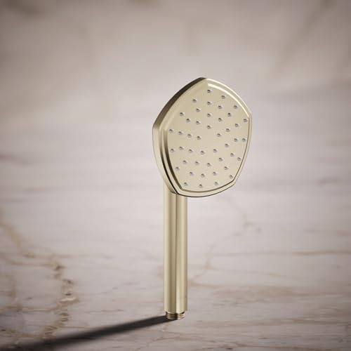 Regadera manual Kohler 27052-BV, función única, bronce cepillado miniatura 2