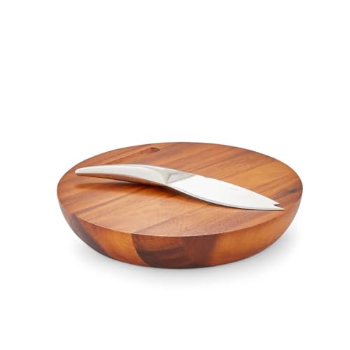Tabla redonda de queso Nambe Harmony de 12 pulgadas miniatura 2