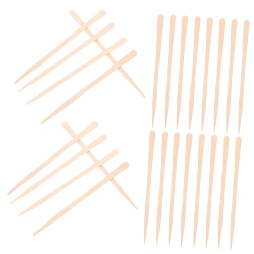 SOESFOUFU 100pcs Body Wax for Nose Hair Removal Hair Removal Wax Stick Kit Spa Home Use