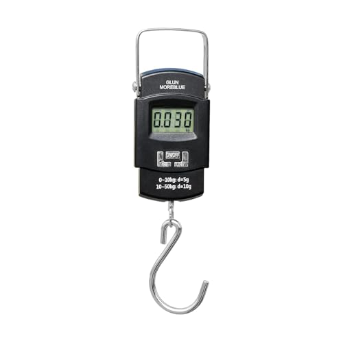 Image of Portable Digital Electronic Weighing Scale - Up to 50kg with LCD Display, Backlight & Tare Function | Lightweight and Compact, Ideal for Travel, Luggage & Home Use