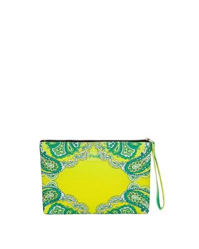 Pochette pour femme F**K FK24-A034 sac à main synthétique vert clair taille unique