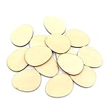 ULDIGI 木製クラフト 50個 未完成形状木製切り抜き プロジェクト用 クリスマスオーナメント 装飾