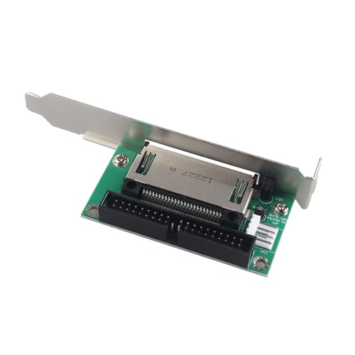 HALJIA CF to IDE Adapter 40 Pin CF Compact Flash Card to 3.5 Converter Expansion Card with PCI Bracket