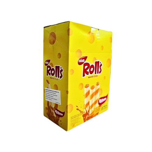 Nabati Richeese Cheese Rolls 8g (20 Piece)