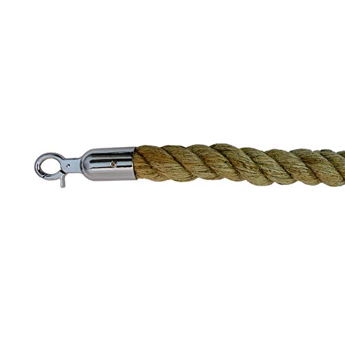 Hemp Braided Decorative Rope in Mirror Finished (72