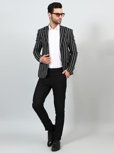 Image of WINTAGE Men's Polyester Cotton Blazer