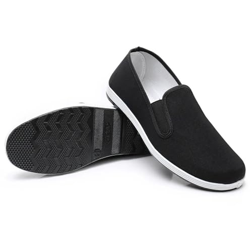 New Beijing Cloth Shoes Men's Casual Comfortable Tendon Sole Flat Work Youth Labor Single Shoes Breathable Rubber