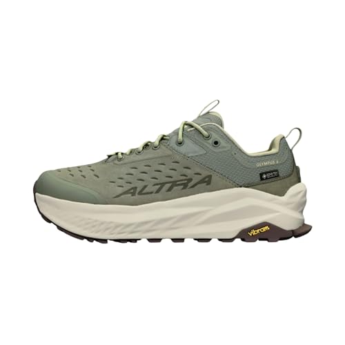 ALTRA Tênis de caminhada feminino Olympus 6 Hike Low GTX, Oliva empoeirada, 36