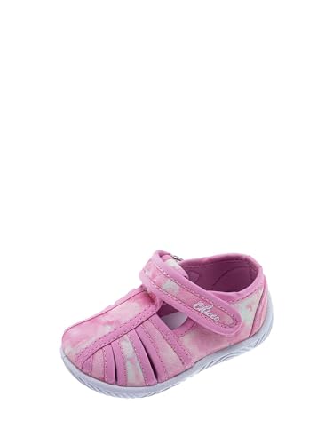 Chicco chaussure enfant rose scratch ajustable et semelle souple haute résistance
