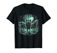 Wildlife Nature Wolf design. Wolf Howling Moon Forest designed for wolf and nature lovers, wildlife explorers, and outdoor enthusiasts. Perfect for men, women, teens, girls, and boys who feel connected to the forest and all its wonders. Whether you’r...