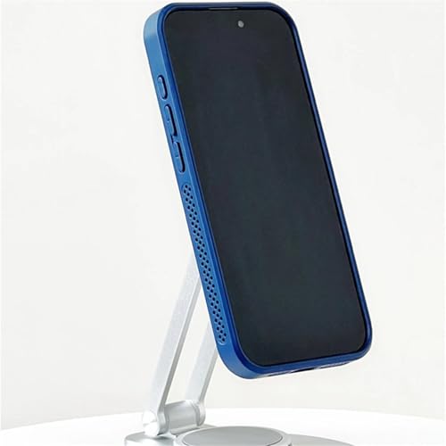 Coque de Luxe Mate iPhone 14 Pro Max magnétique rigide bleu ciel haut de gamme