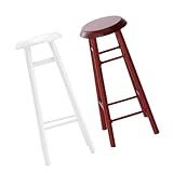 Activité de bricolage engageante : profitez de l'assemblage de ce tabouret comme un projet amusant et créatif, pour que les et les enfants explorent leurs compétences en artisanat, modèle de chaise en bois miniature, tabouret haut de pub de maison de