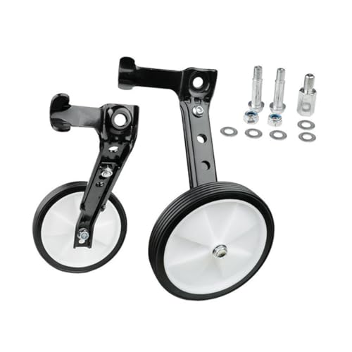 BESTonZON 1 Par Ruedas de Entrenamiento para Bicicletas Estabilizadores Antideslizantes Resistentes al Desgaste Ligeros para Niños miniatura 1