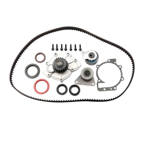 Correa Kit Compatible Con Volvo Para C70 1998-2005 Para S40 1997-2003 Para S60 2000-2010 Kit Piezas Para Bomba Agua Con Rodillo Tensor La Correa Distribución