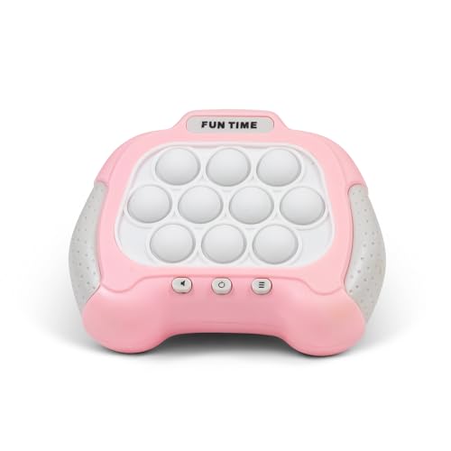 TIME POP Light UP Push Popper Game PINK