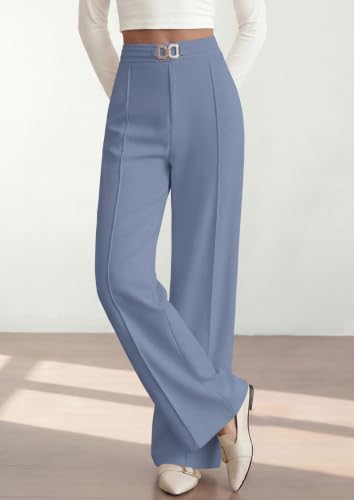 Image of PRETTYGARDEN Womens Dress Pants High Waisted Tailored Trousers