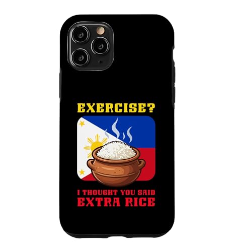 �G�N�T�T�C�Y I Thought You Said Extra Rice Funny Filipino �X�}�z�P�[�X iPhone 11 Pro �p