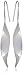 Sterling Silver Leaf Design Drop Dangle Earrings