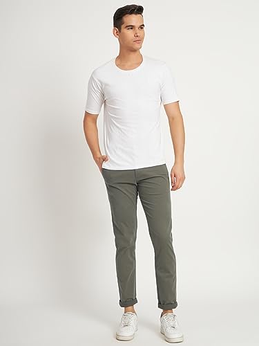 Image of KARGEENS Men Kargeens Men's Cotton Slim Fit Casual Chinos Trousers for Men Stylish