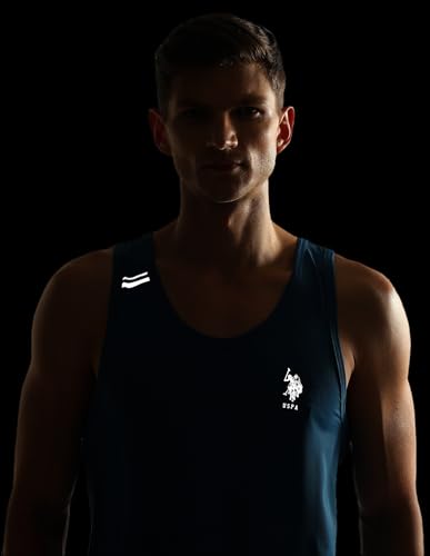 Image of U.S. Polo ASSN. Mens OEV04 Reflective Innerwear Vest - Pack of 1