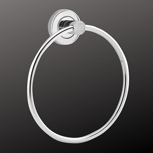 Image of Stainless Steel Towel Ring for Bathroom, Napkin Ring for Wash Basin, Towel Holder, Napkin Holder, Towel Hanger, Bathroom Aessories (Round Shape) Set-2
