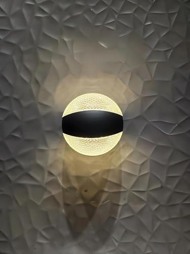 Image of blissbells Wall Lamps & Sconces (Black Strip Round Warm)