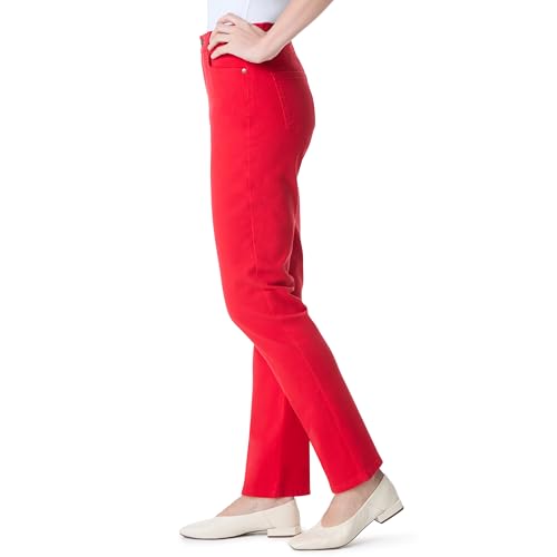 Image of Gloria Vanderbilt Womens Amanda Classic High Rise Tapered Jean Petite