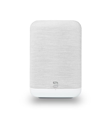 Bluesound Pulse Flex Wireless Bluetooth Hi-Res All-in-One, AirPlay 2, Spotify Connect, Alexa Skills, Multi-Room Audio Speaker (White/Pebble)