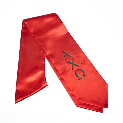Tassel Depot - Alpha Chi Omega Greek Graduation Stole - Official Greek Liscensed Product