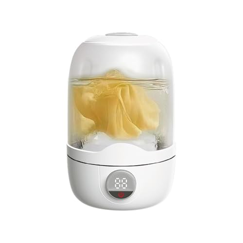 Lavadora Mini Portátil - Lavadora Portátil Para Ropa de Bebé - Tazón de Lavado Pequeño Con Batería 2000mAh Para Ropa de Bebé