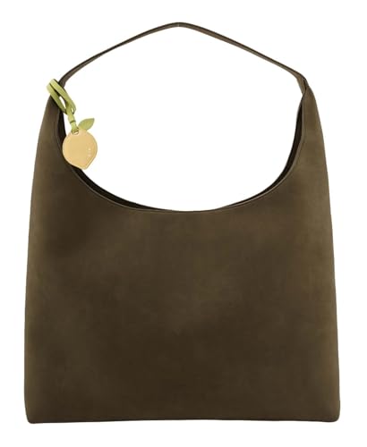 Sac à épaule Nibe Hobo Bag Olive pour ne plus manquer d'espace de rangement