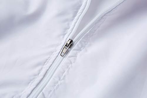 Image of Women's Lightweight Waterproof Jacket Packable Windbreaker Running Coat