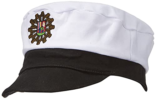 Theo Klein 8862 Polizeimütze I Mit Gummiband I Maße: 18 cm x 20 cm x 8 cm...