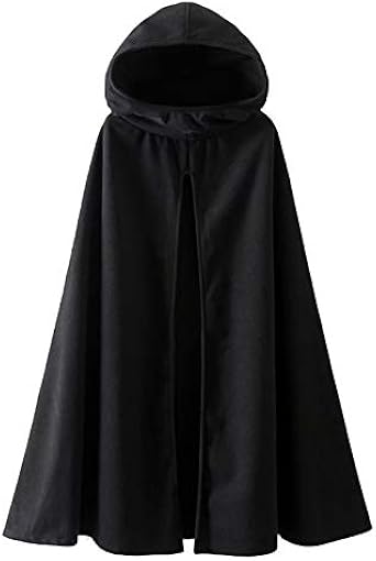 hooded cape jacket