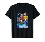 Star Trek Starfleet Legendary Captains Vintage Group Shot T-Shirt