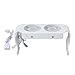 Computer Memory RAM Cooler ARGB Fans, Memory Module Heat Sink with 5V 3 Pin ARGB Sync Light Effect, PWM Temperature Control, Support DDR DDR2 DDR3 DDR4 DDR5 (White)