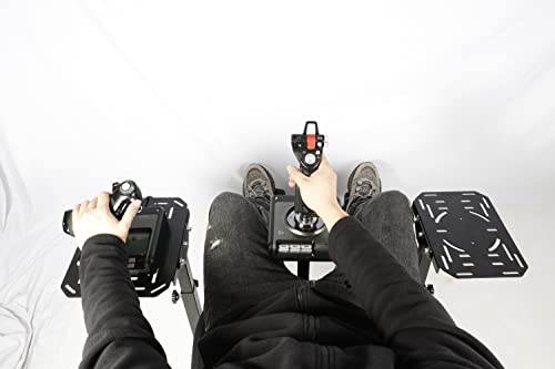 Minneer T-Flight Hotas One Racing/Flying Simulation Cockpit, 40Mm Square Tube Can Be Retrofitted With Warthog Console And Multi-Angle Support Adjustment #TOP6